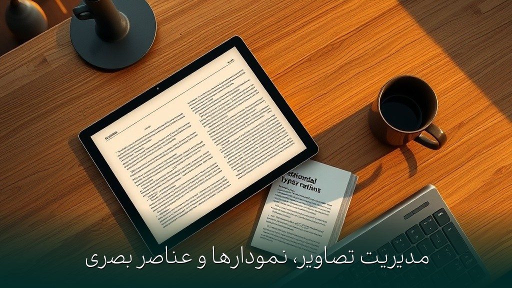 مدیریت تصاویر، نمودارها و عناصر بصری