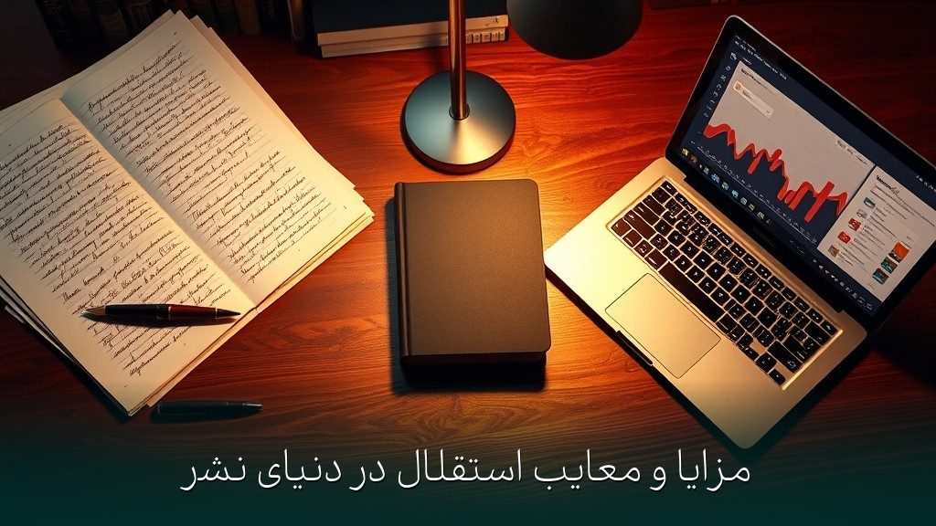 مزایا و معایب استقلال در دنیای نشر